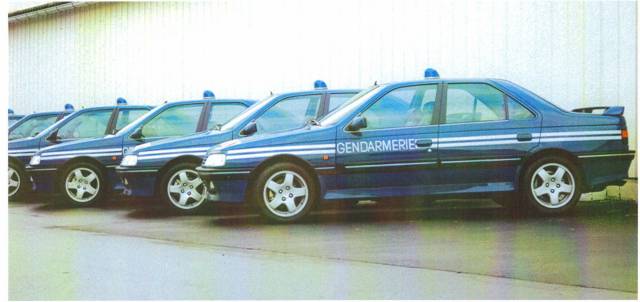 405 T16 gendarmerie